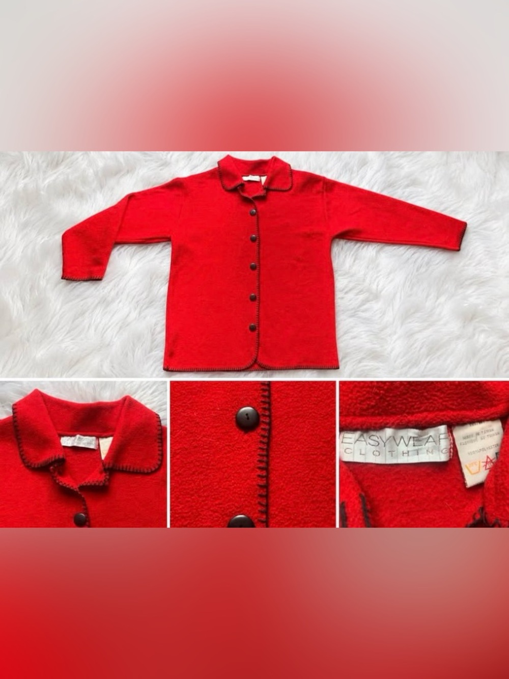 Vintage Easywear Clothing Light Jacket
